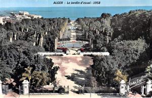 Alger- Jardin d'essai - 1958
